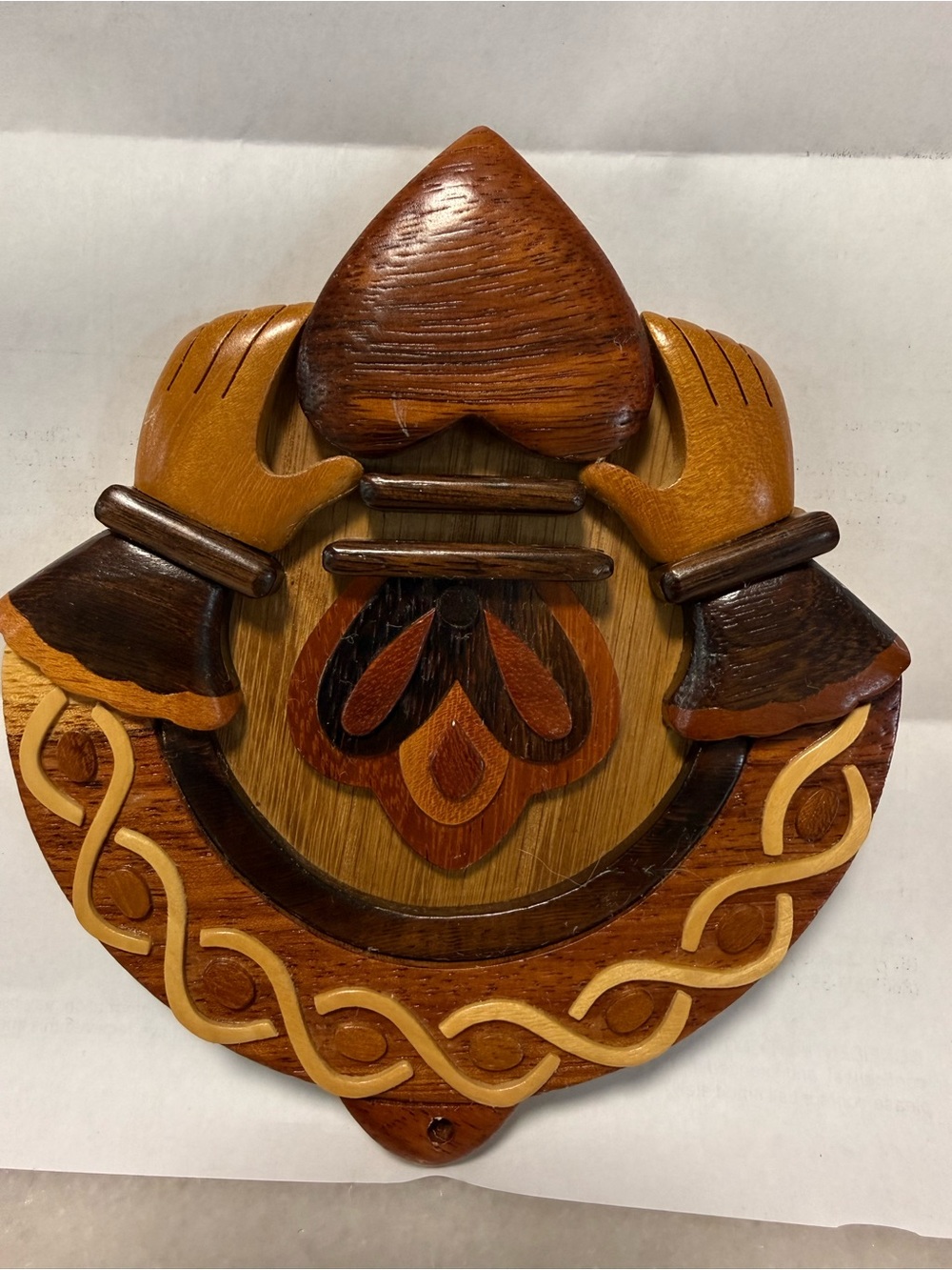 Islandcraft Celtic Carvings Wall Plaque